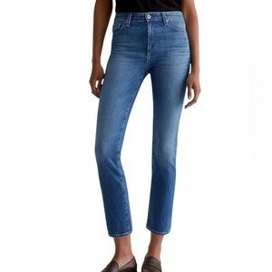 AG-ED Denim Mari High Rise Slim Straight